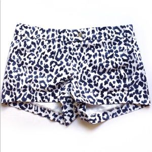 J.Crew stretch printed shorts.